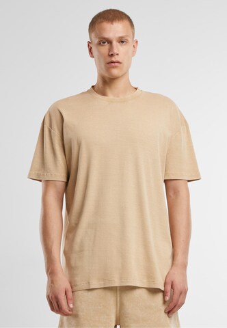 Urban Classics Shirt in Bruin: voorkant