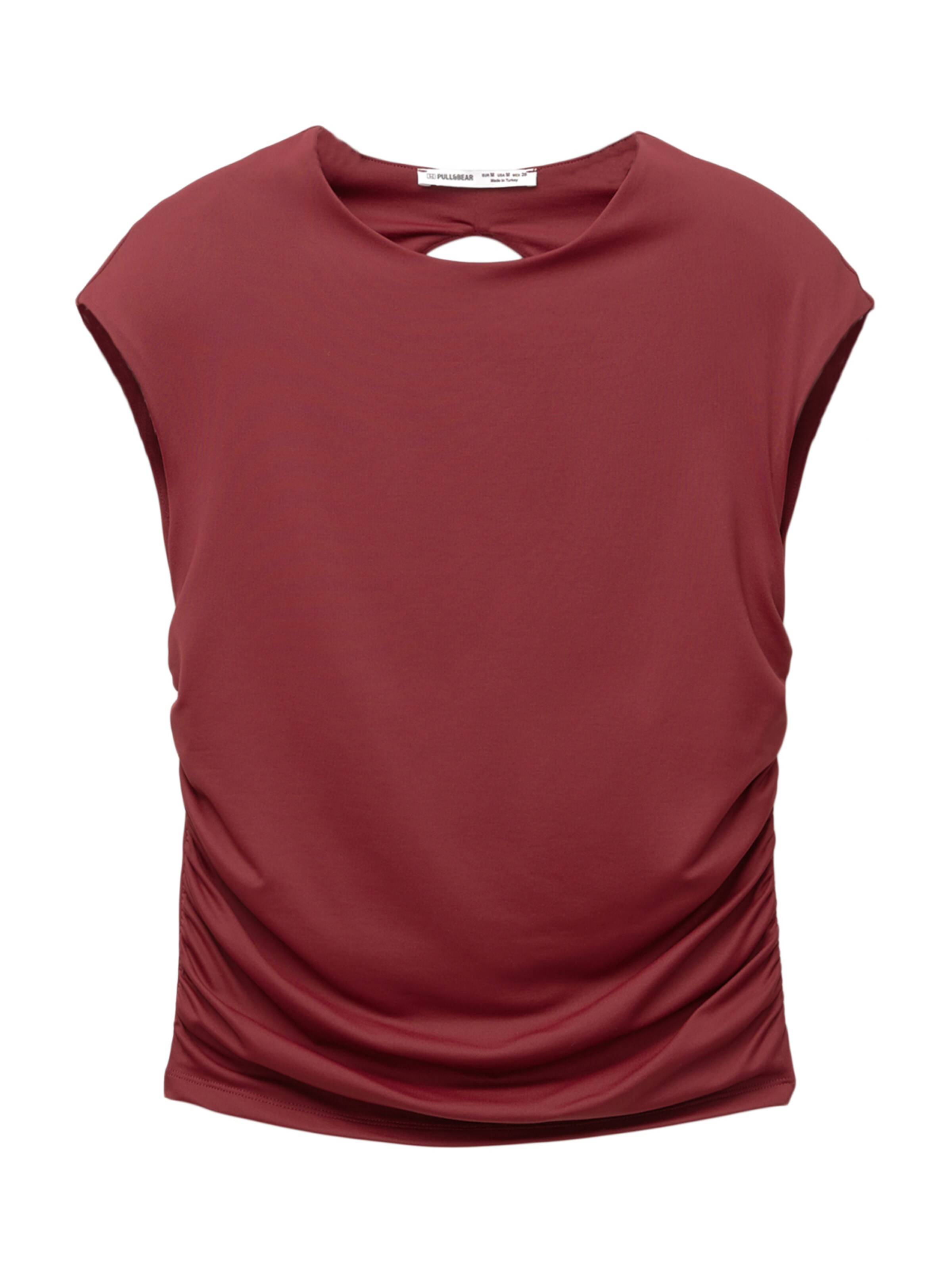 Top di Pull&Bear in rosso: frontale