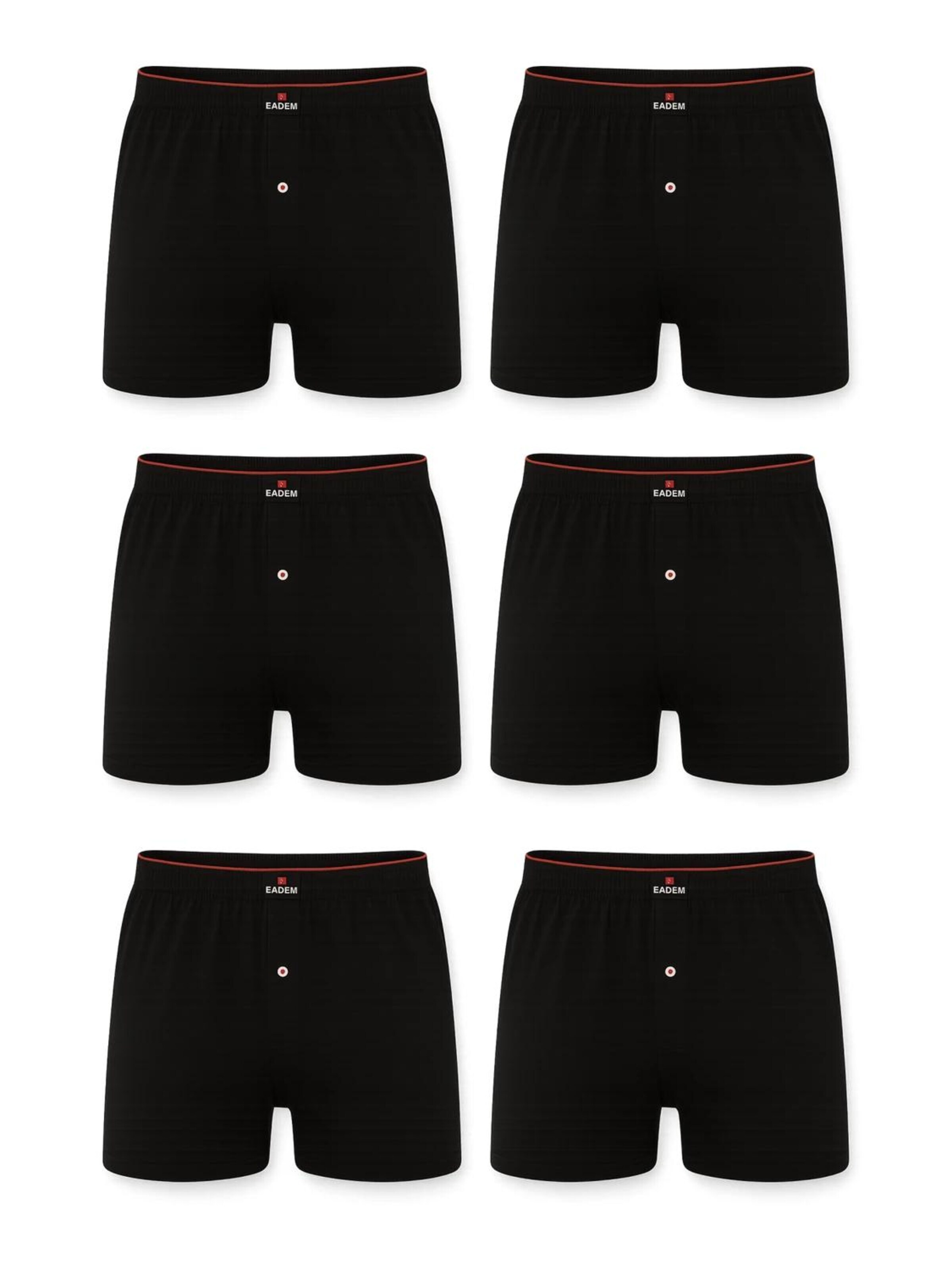 Boxers Erdem en noir : devant
