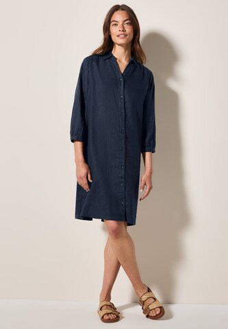 CECIL Shirt Dress in Blue: front