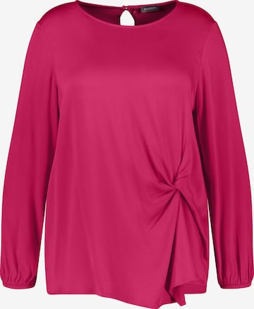 SAMOON Blouse in Pink: front