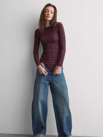 INTIMISSIMI Shirt 'Ultralight' in Red