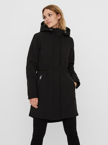 Manteau d’hiver VERO MODA en noir : devant