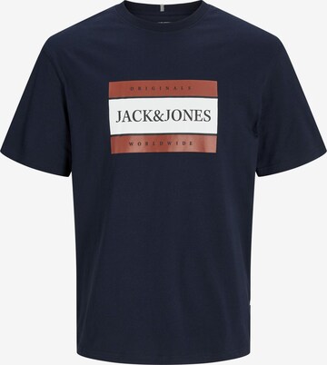 T-Shirt JACK & JONES en bleu : devant