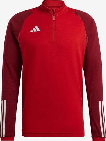 T-Shirt fonctionnel 'Tiro 23 Competition' ADIDAS PERFORMANCE en rouge : devant