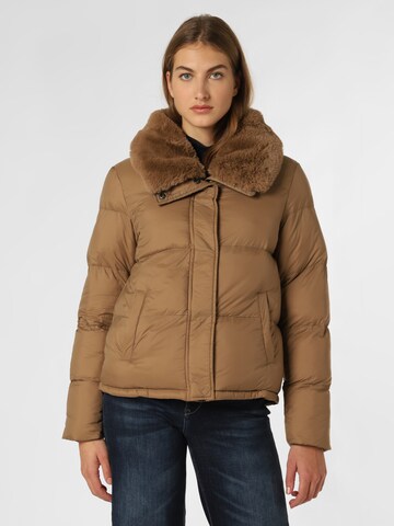 Veste d’hiver Marie Lund en marron : devant