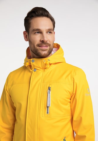 Schmuddelwedda Weatherproof jacket in Yellow