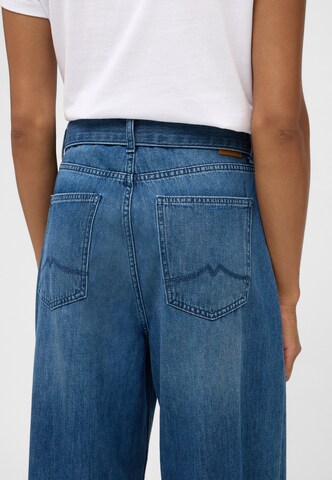 MUSTANG Wide Leg Jeans 'Luise' in Blau