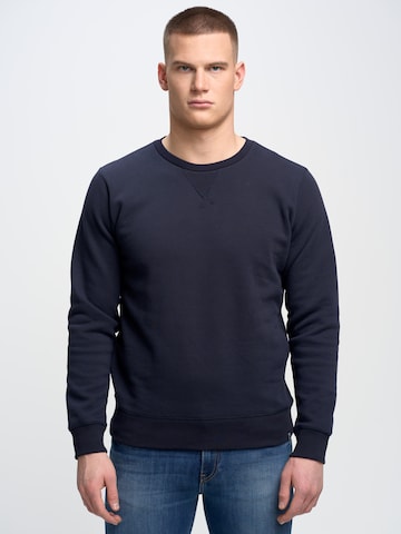 BIG STAR Sweatshirt 'MARLTONES ' in Blue: front