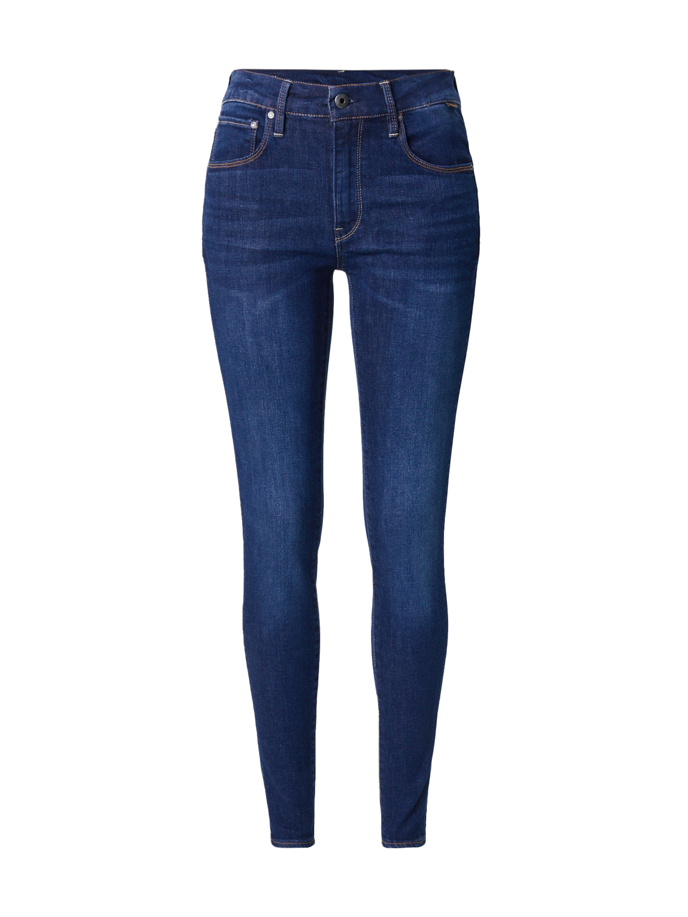 G-STAR Скинни Джинсы '3301' в Синий: спереди