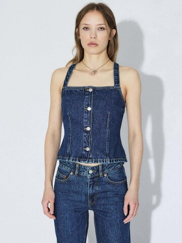 Dr. Denim Top 'Niamh' in Blue