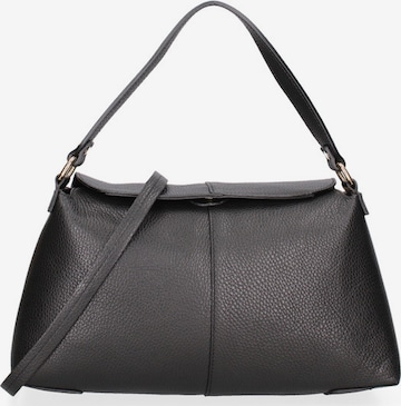 Borsa a spalla di Roberta Rossi in nero: frontale