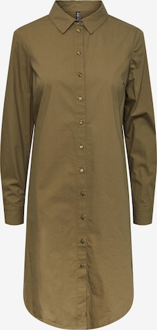 PIECES Shirt Dress 'Jayla' in Green: front