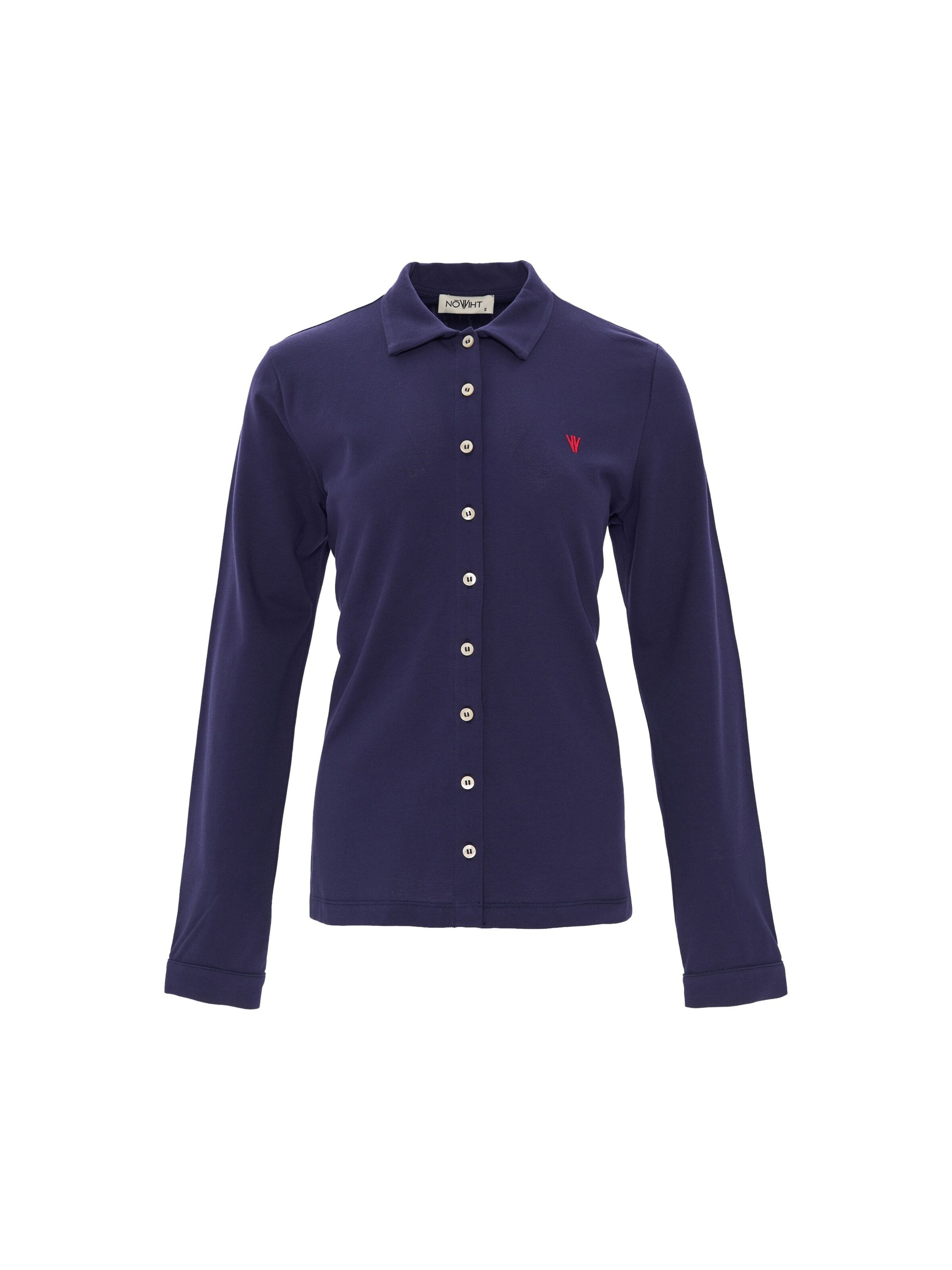 NOWIHT Bluse 'Vivienne' i blå: forside