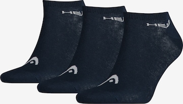 HEAD Athletic Socks in Blue: front