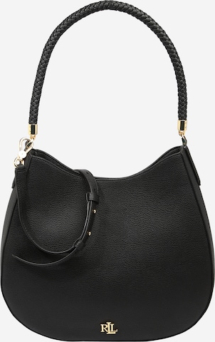 Lauren Ralph Lauren Shoulder Bag 'Charli' in Black: front