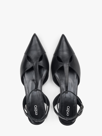 Estro Sandaal '32-019' in Zwart