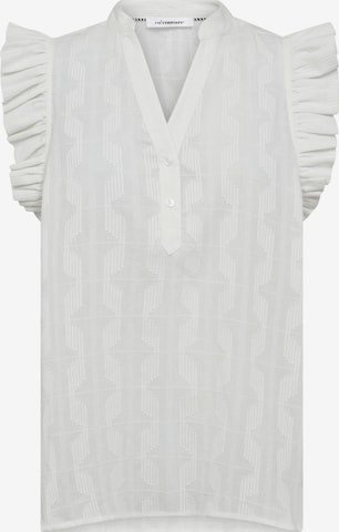 co'couture Pusero 'Emma' värissä valkoinen: etupuoli