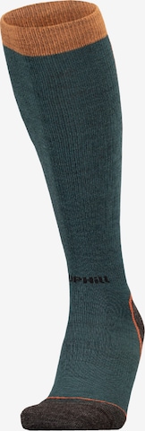 UphillSport Athletic Socks 'OUNA' in Green: front