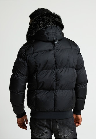 Alessandro Zavetti SAVINIO PUFFER BOMBER JACKET ' ' in Schwarz