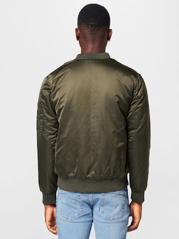 JACK & JONES - Chaqueta de entretiempo 'Terry' en verde