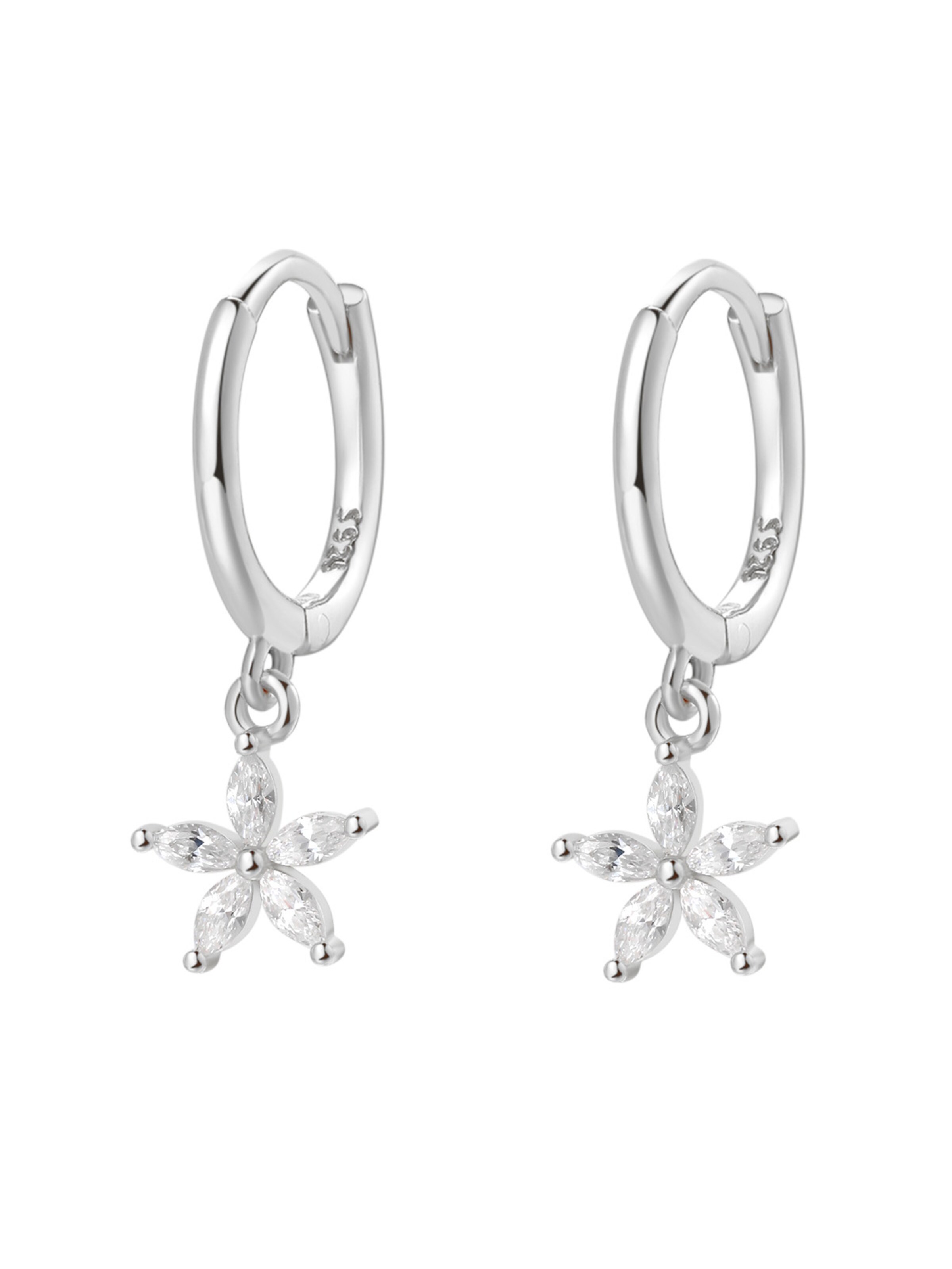 Hey Happiness Earrings 'Daisy' in Silver