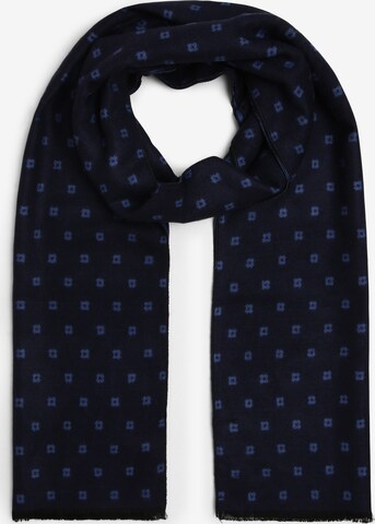 Finshley & Harding Scarf in Blue: front