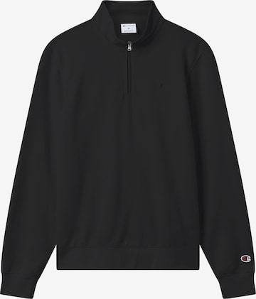 Champion Authentic Athletic Apparel Sweatshirt in Black: front