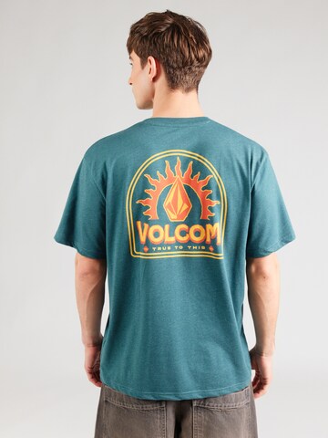 Volcom Tričko 'SOLSTICE' – zelená: přední strana