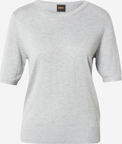 BOSS Neulepaita 'Fiaffu' värissä vaaleanharmaa, Tuotenäkymä