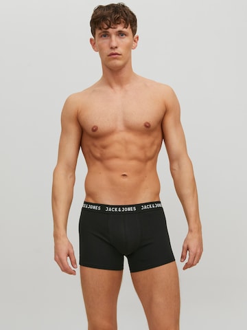JACK & JONES - Calzoncillo boxer en negro: frente