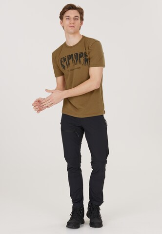 Whistler T-Shirt 'Explorer' in Braun