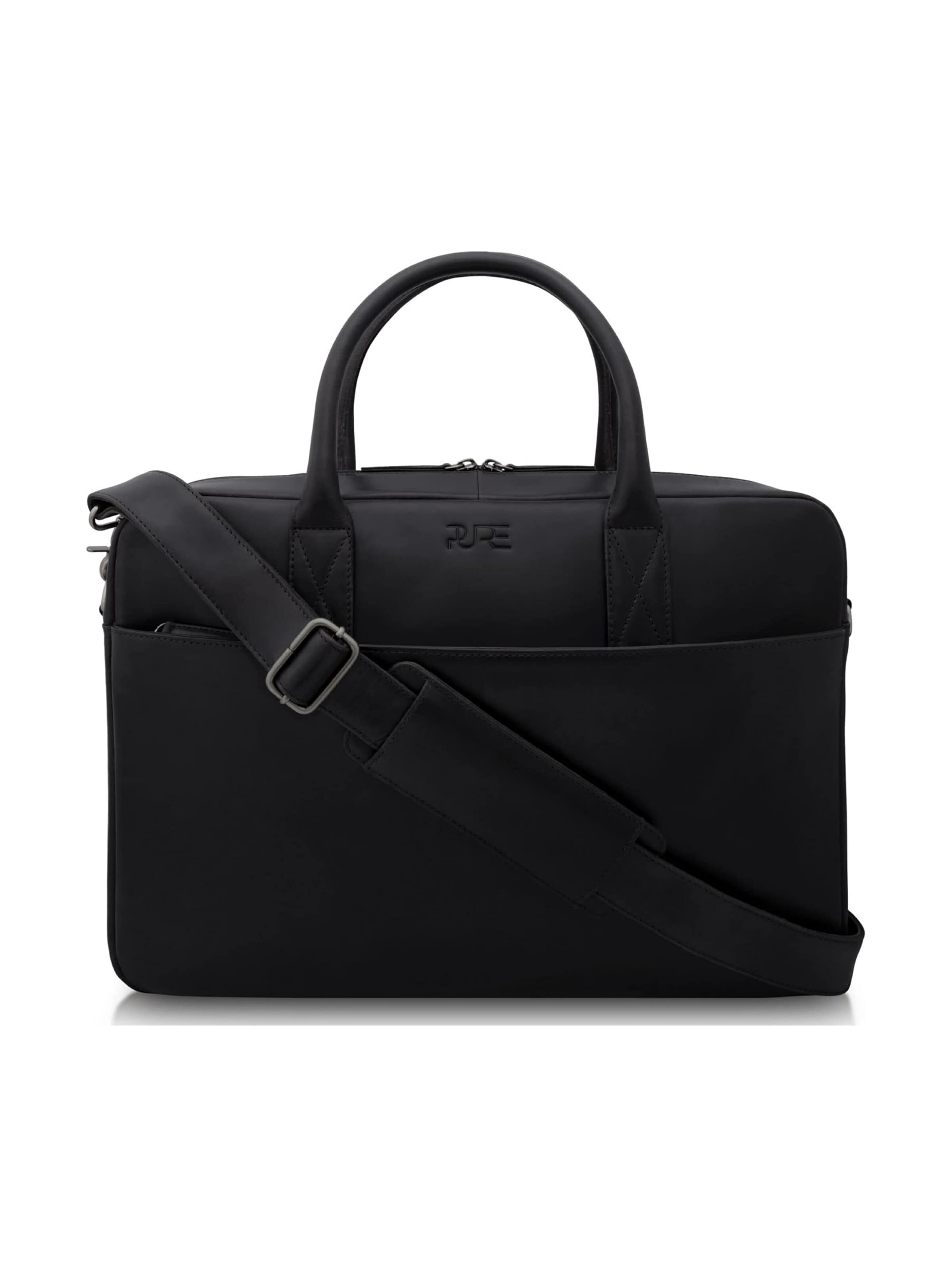 PURE Studios Laptop Bag 'NAOS' in Black: front