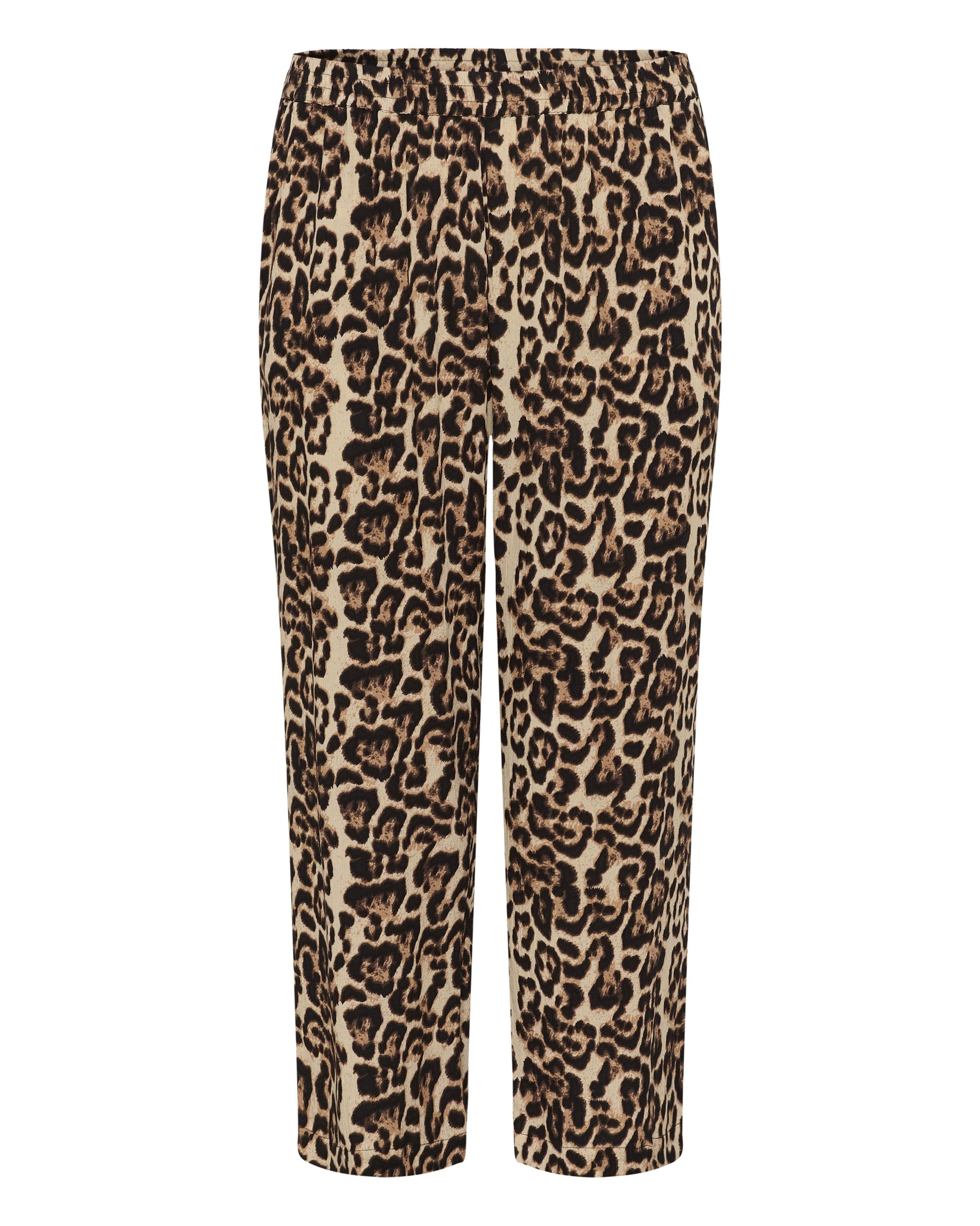 KAFFE CURVE Loosefit Hose 'KCDala' in Braun: Vorderseite