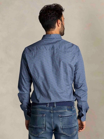 NZA New Zealand Auckland Regular fit Overhemd in Blauw