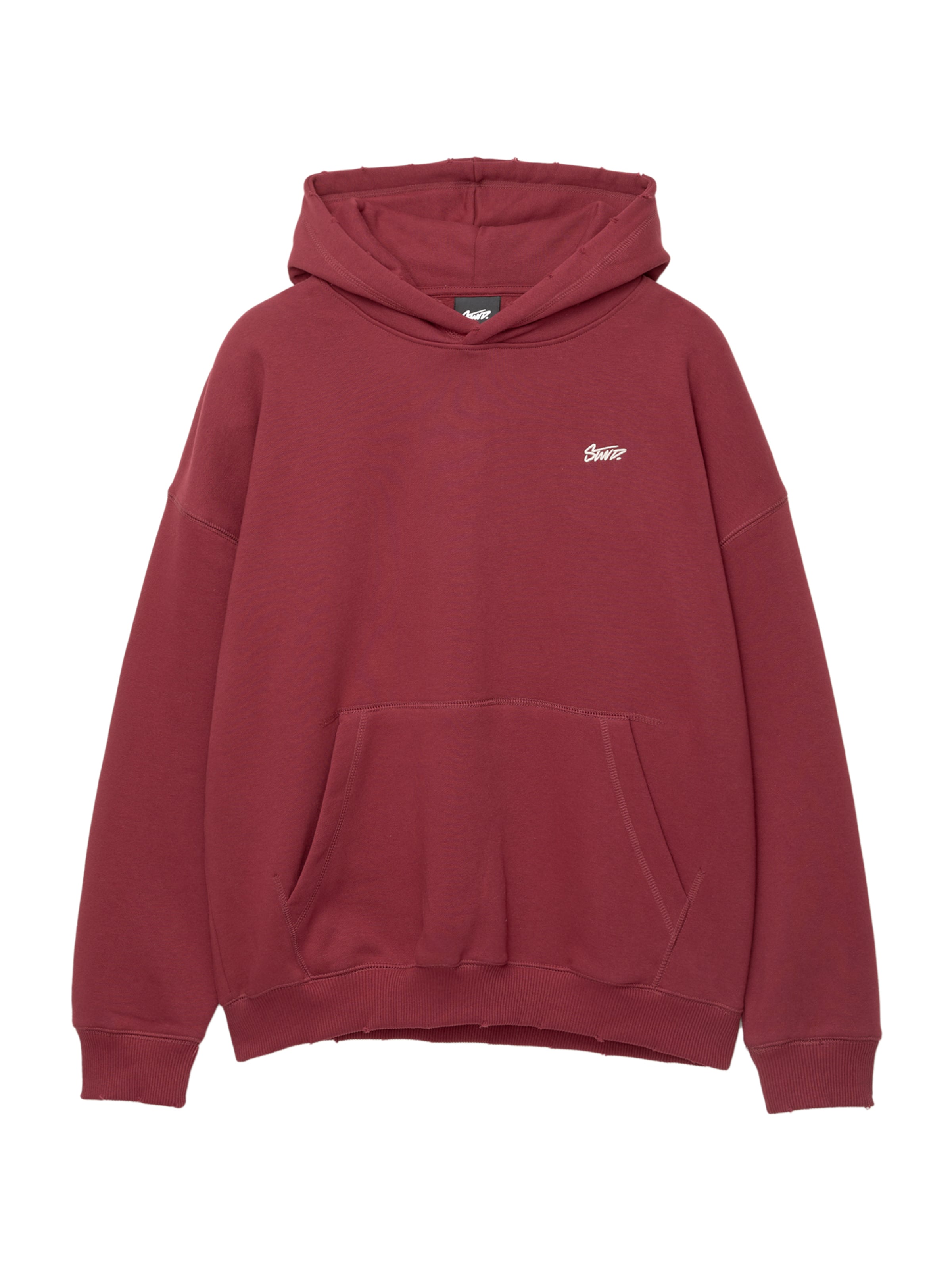 Sweat-shirt Pull&Bear en rouge : devant