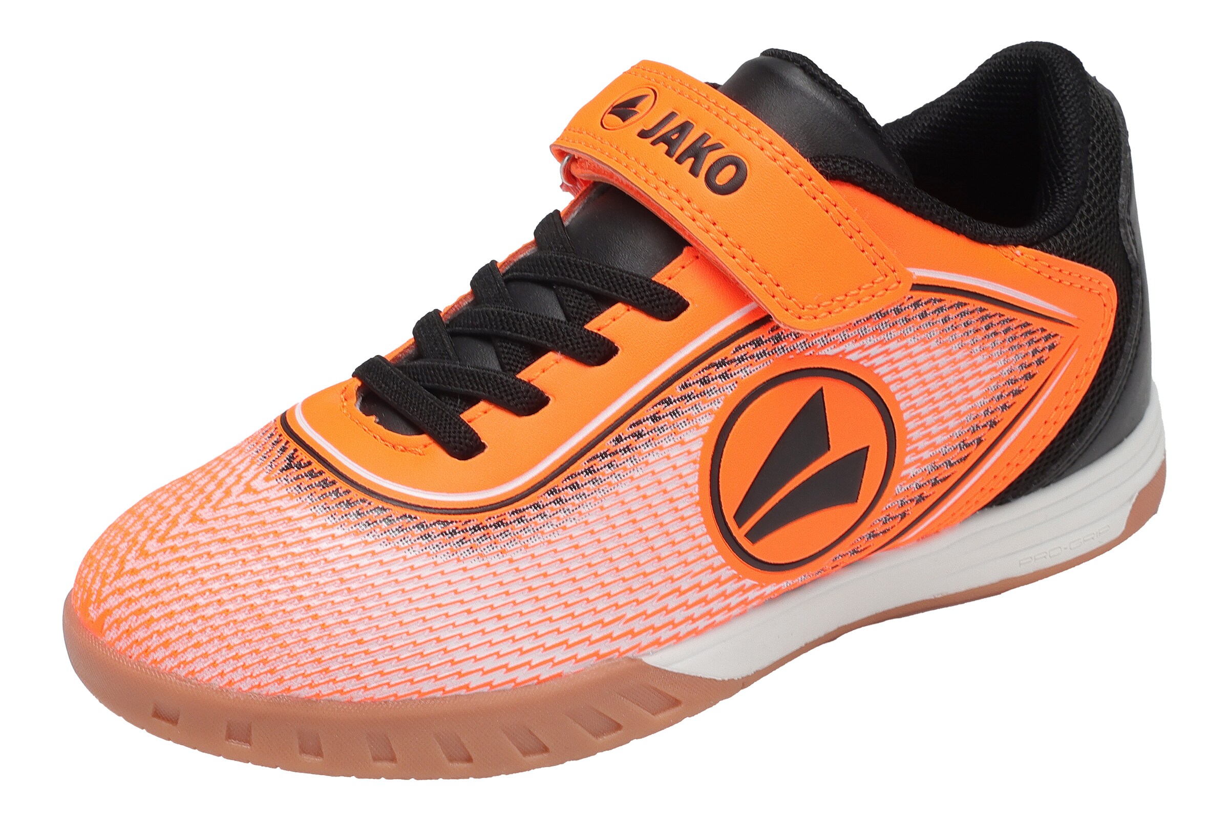 JAKO Athletic Shoes in Orange: front