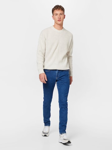 Skinny Jeans de la Calvin Klein Jeans pe albastru