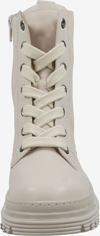 GABOR Lace-Up Ankle Boots in White