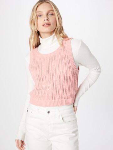 LEVI'S ® Sticktop 'Baby Blue Sweater Vest' i pink: forside