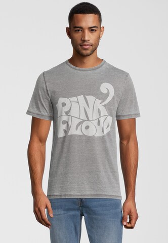 Recovered Shirt 'Pink Floyd Animals 1972 Logo' in Grey: front