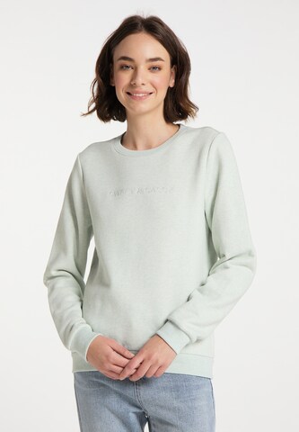 MYMO Sweatshirt in Green: front