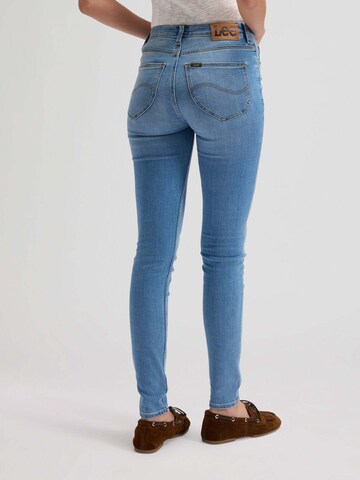 Lee Skinny Jeans 'Scarlett High'‌‌‌‌‌‌‌ in Blau