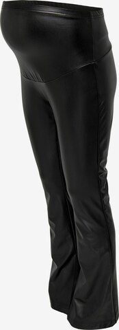 Only Maternity Flared Leggings 'Star' in Schwarz: predná strana