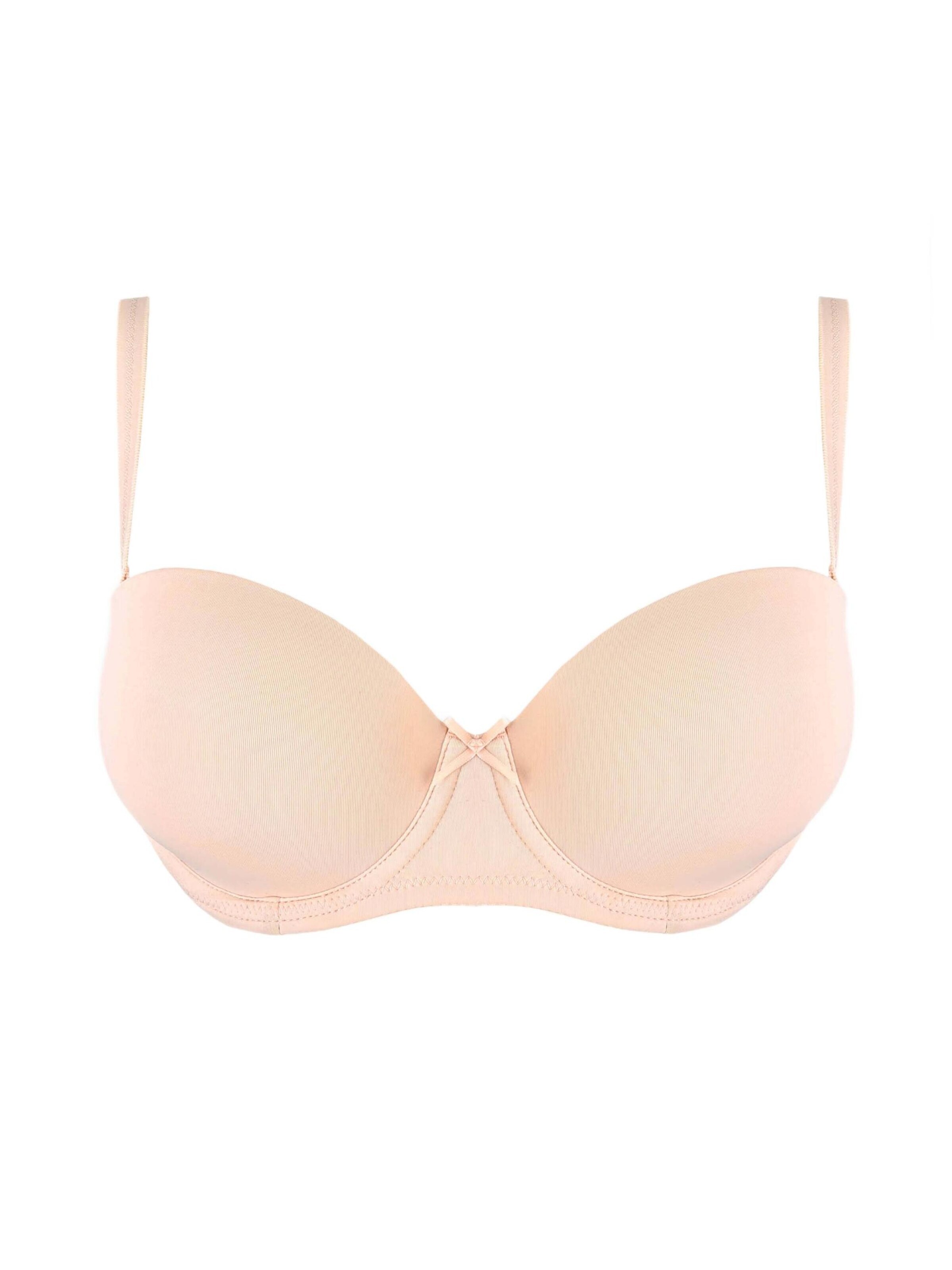 Henderson Push-up Bra in Beige: front