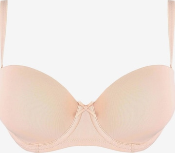Henderson Push-up Bra in Beige: front