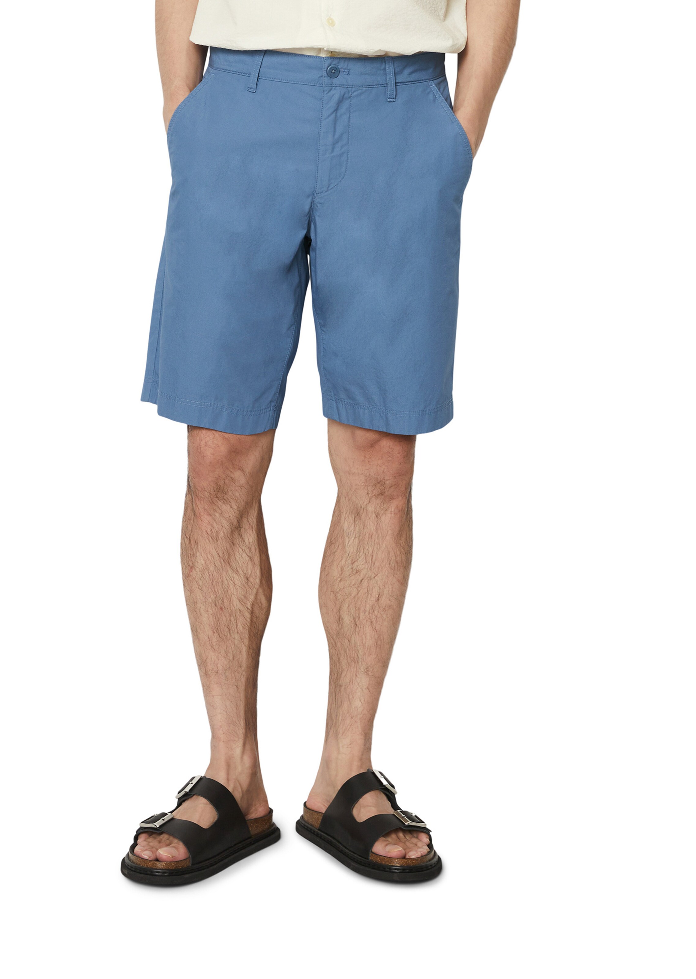 Marc O'Polo Regular Shorts 'Reso' in Blau: Vorderseite