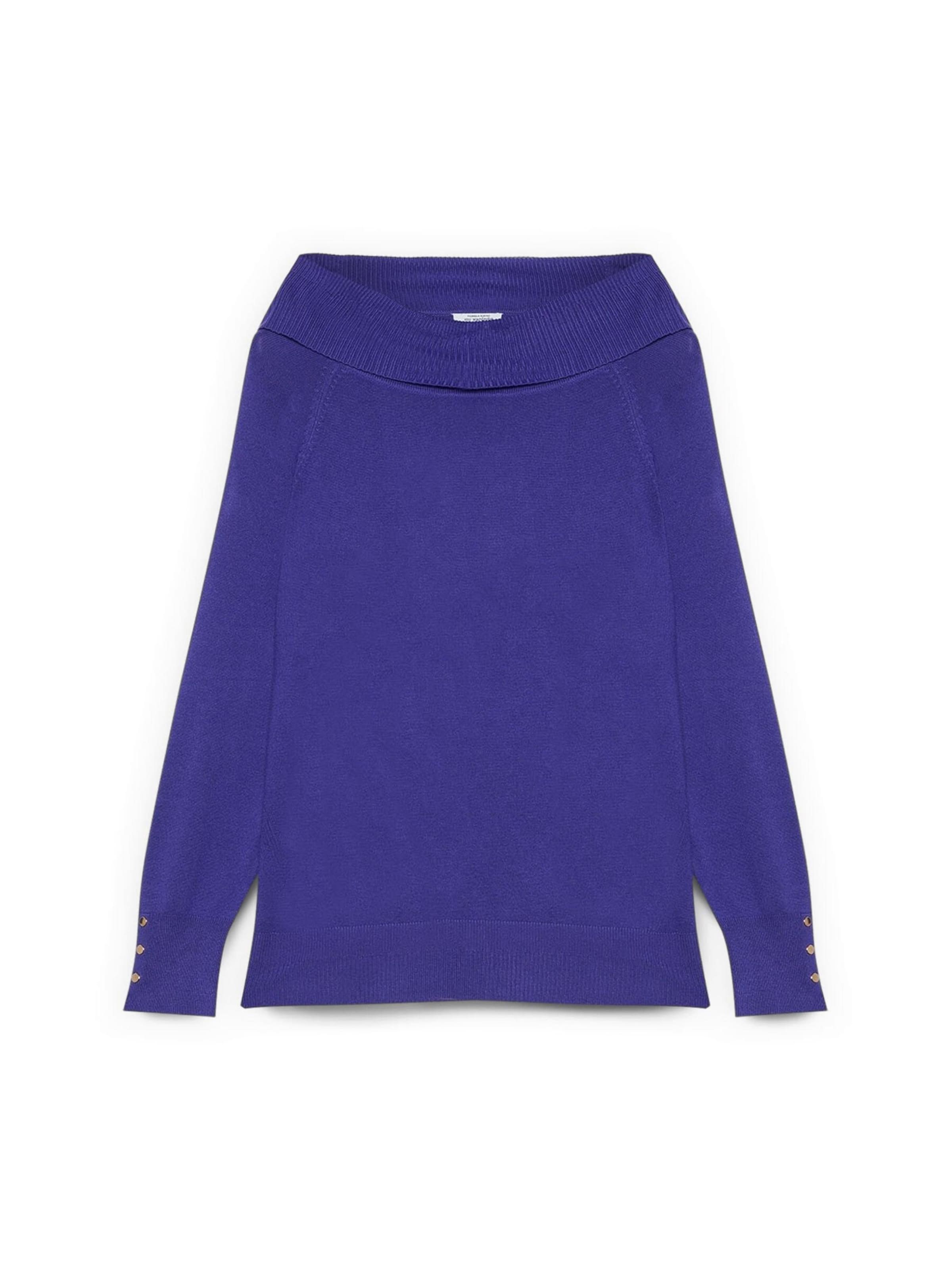 Pull-over Fiorella Rubino en violet : devant