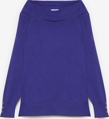 Pull-over Fiorella Rubino en violet : devant