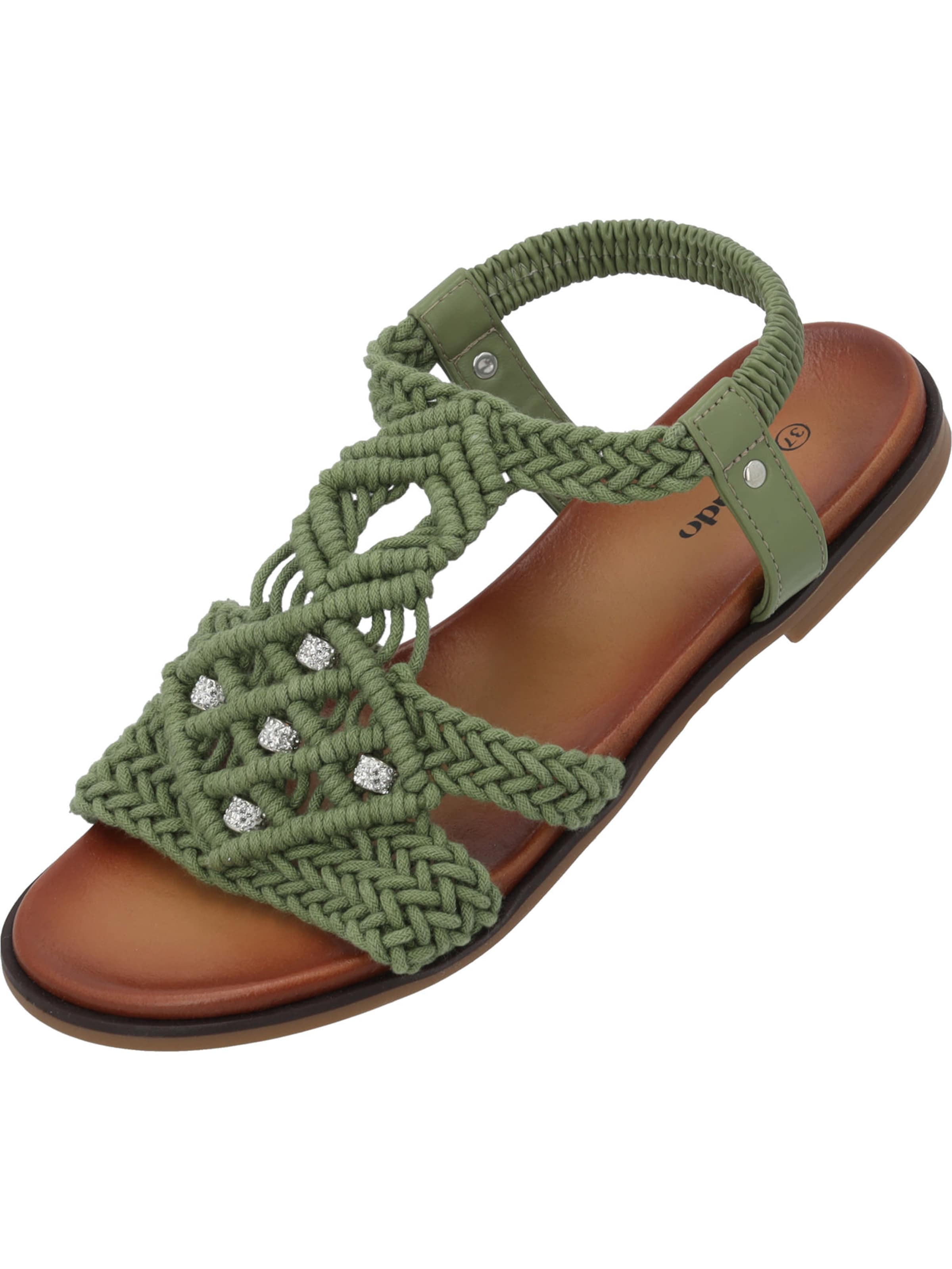 Palado Sandal 'Palado Fathana' in Green: front